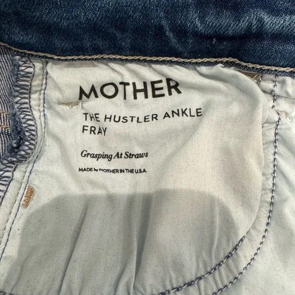 Mother Hustler Ankle Fray